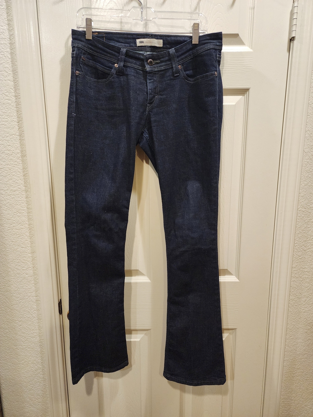 Levi's Demi Curve Low Rise Dark Wash Jeans, Size 8/10